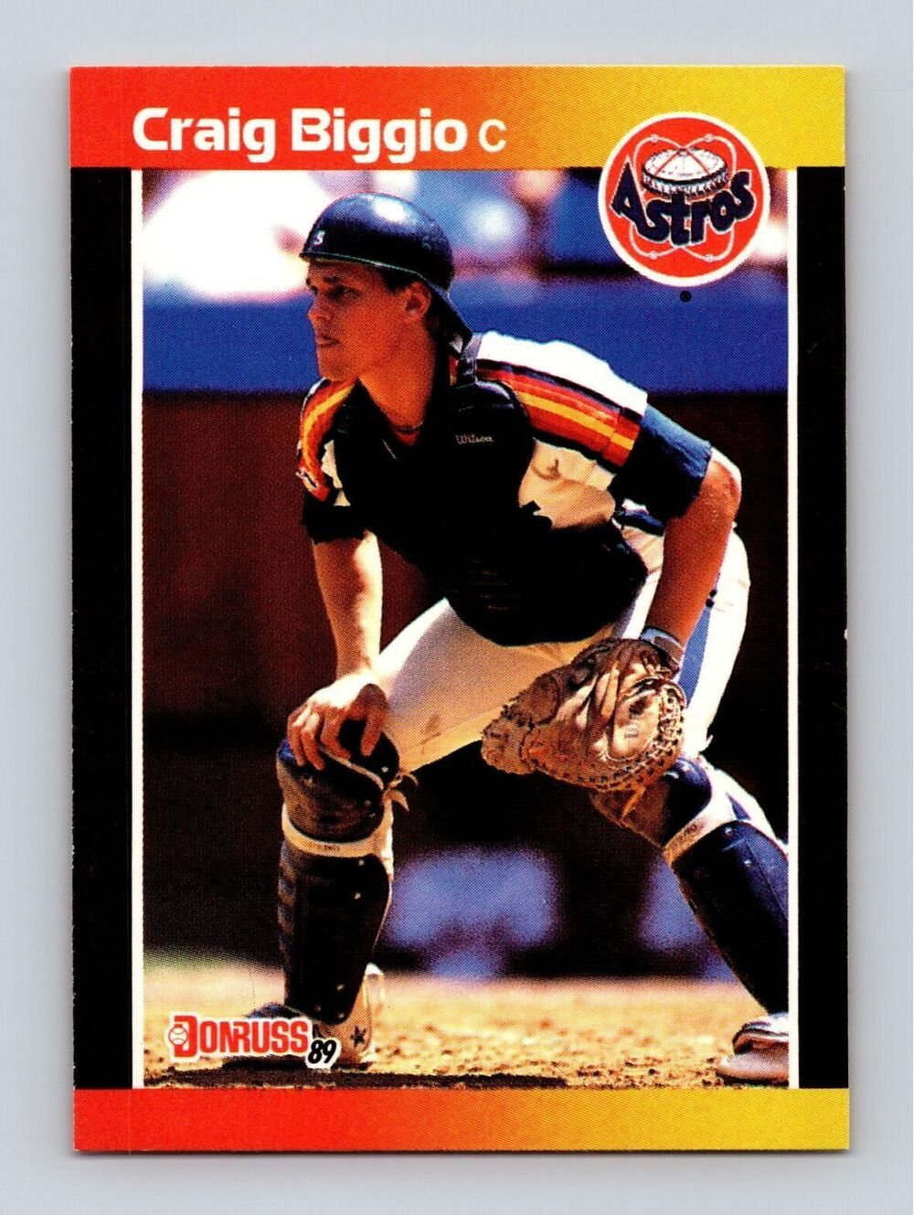1989 Donruss #561 Craig Biggio Baseball Card